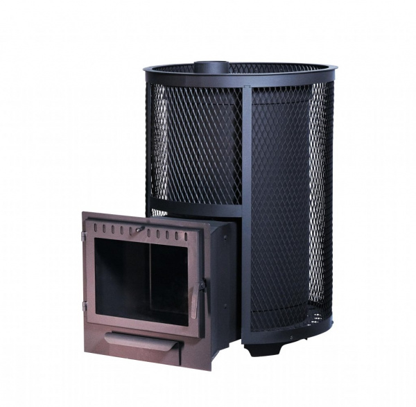 печь банная "дубрава-20" (сетка высечка) картинка анонса te-plo.ru